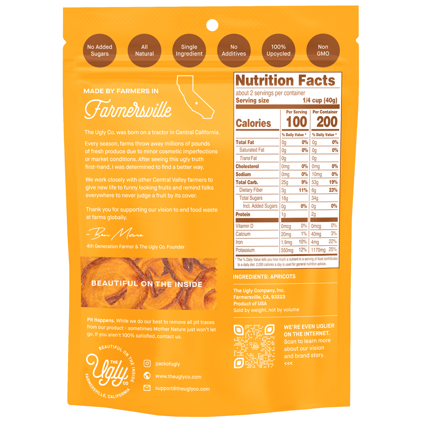 3oz Dried & Sliced Apricots