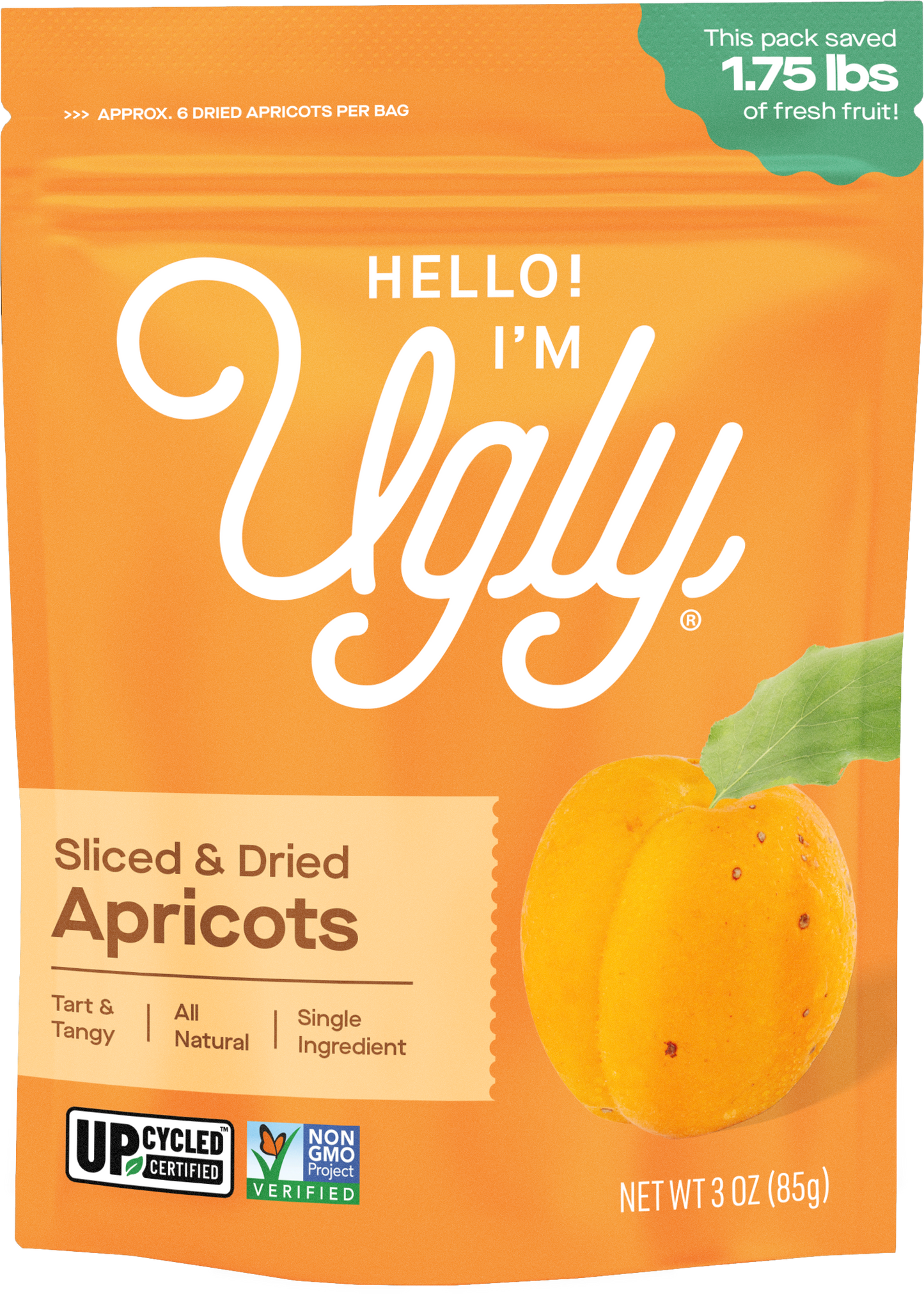 3oz Dried & Sliced Apricots