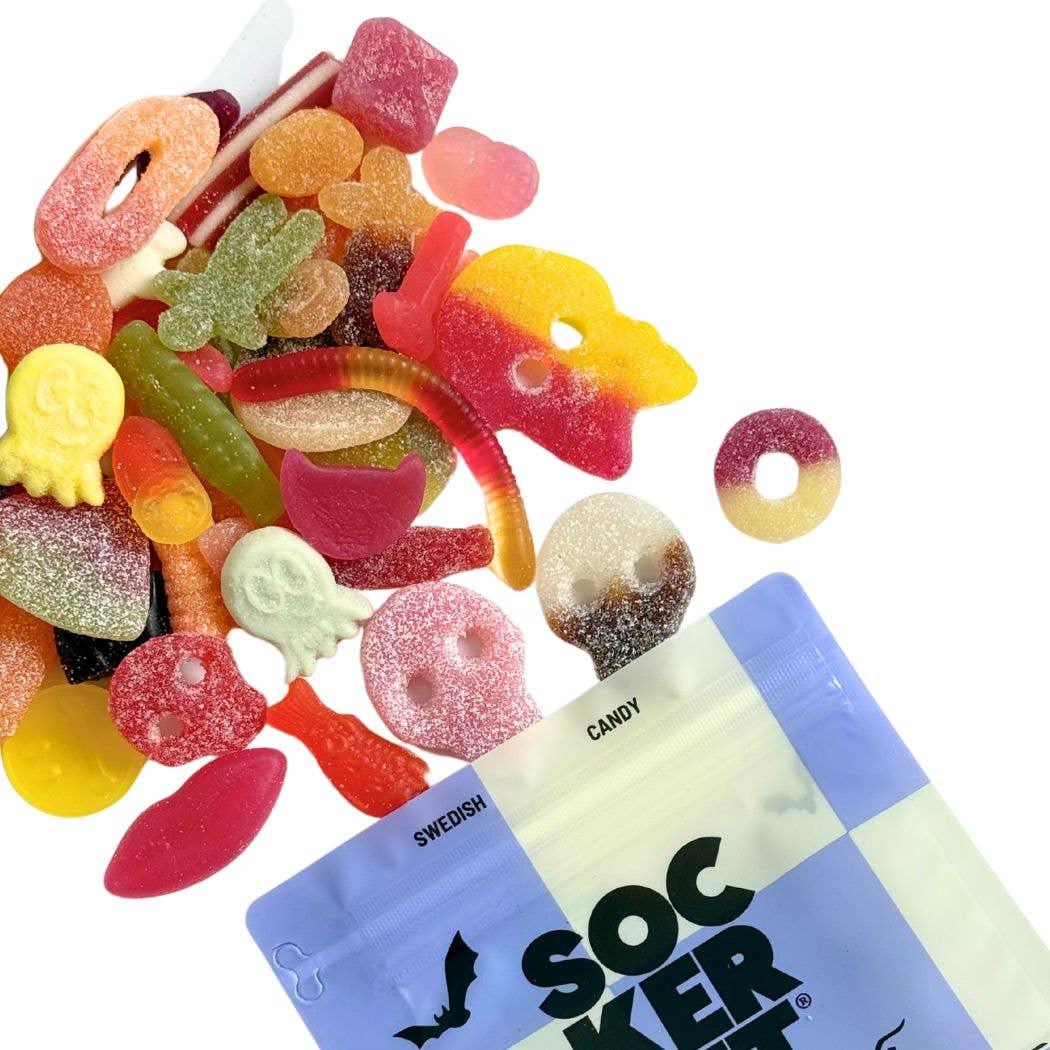 Sockerbit - Spooky Gummy Mix Swedish Candy Bag