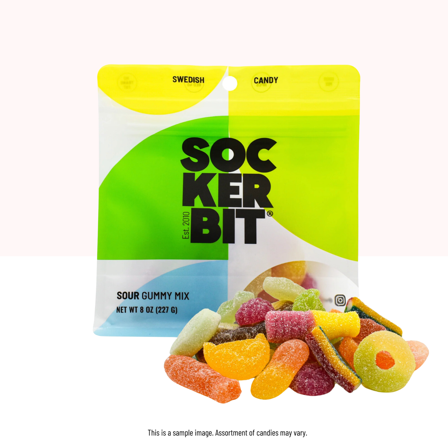 Sockerbit - Sour Mix Swedish Candy Bag
