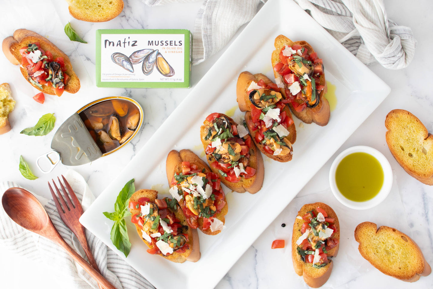 Matiz Canned Mussels in EVOO- 4oz