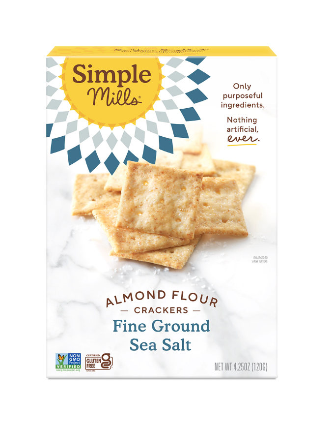 Simple Mills Sea Salt Crackers, GF